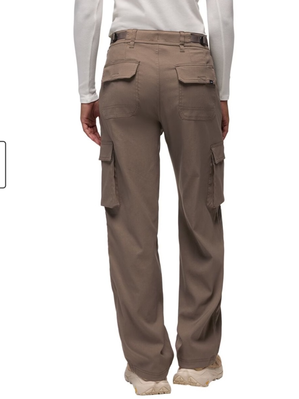Prana Women’s Stretch Zion Cargo Pant in Mud - Picture 2 of 6